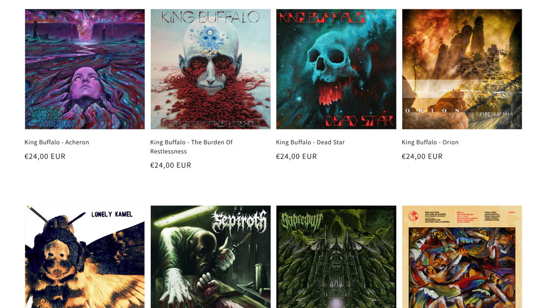 ⚡ King Buffalo and more vinyl added to the distro section⚡